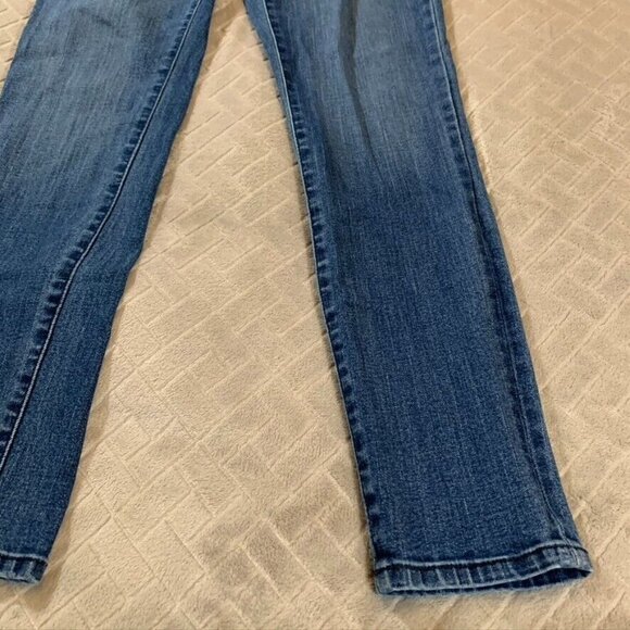 Calvin Klein Womens 6 Denim Jeans Blue Skinny Low Rise Medium Wash Stretch - Picture 4 of 13